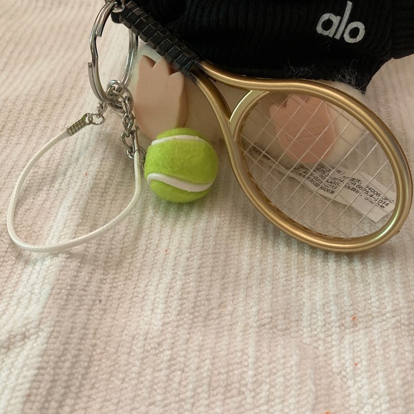 LABUBU Black Tennis Outfit , tennis rack and ball CUTE!! NO DOLL - Picture 4 of 7